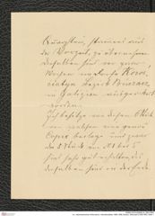 k.k. naturhistorisches Hofmuseum, Intendanzakten 1885-1896 (Hauer), Aktenzahl Z.584/1893, Seite 1